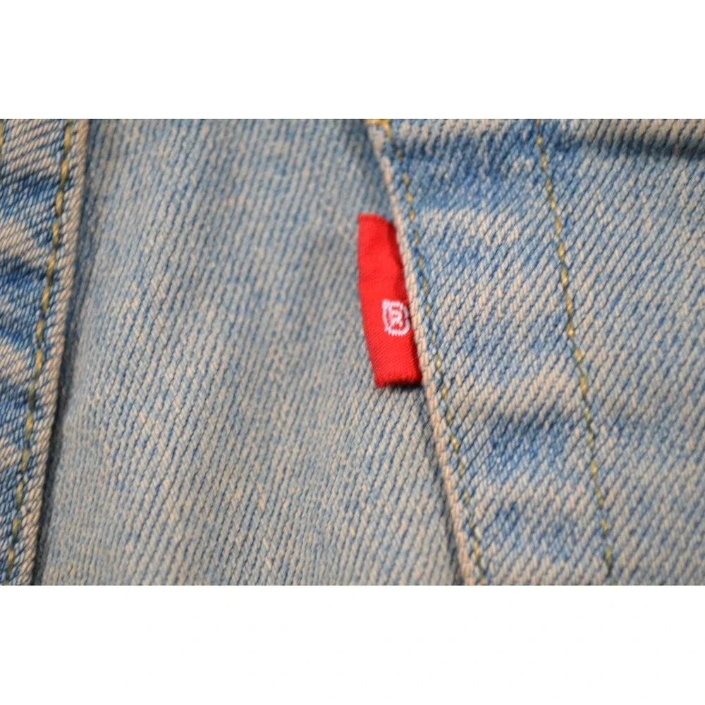 Nwt's Levi's 501 Original Stretch Button Fly Blue Jean Denim Men's 35 x 30